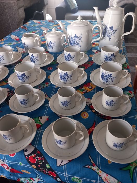 Serviço de chá e café vista alegre eva decor