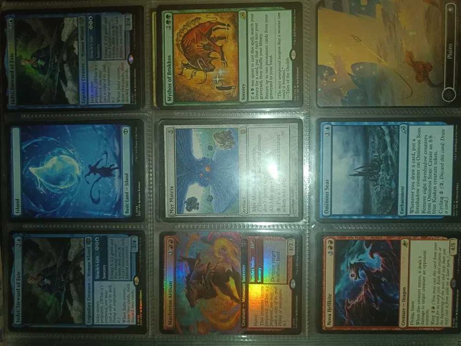 Pequena coleção cartas Magic the Gathering (MTG)