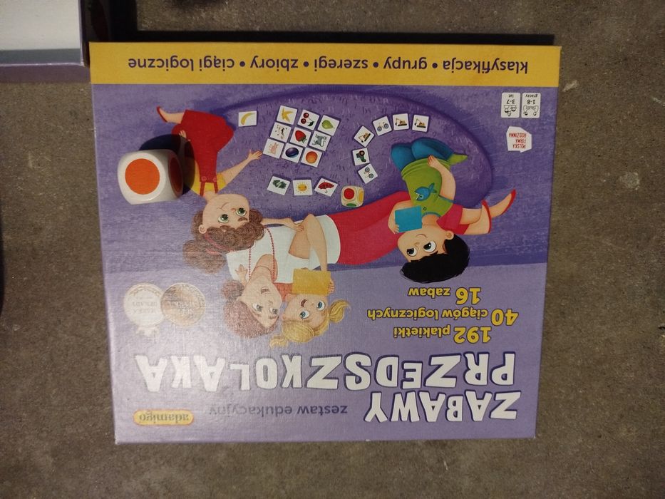 zestaw edukacyjny Adamigo Zabawy Przedszkolaka.