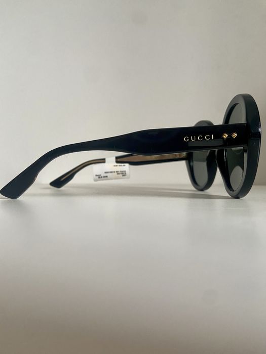 Óculos de Sol GUCCI GG10818 – Preto Brilhante – NOVOS