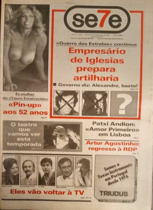 José Afonso	- - -		Se7e - nr. 276	- - - - -	Newspaper