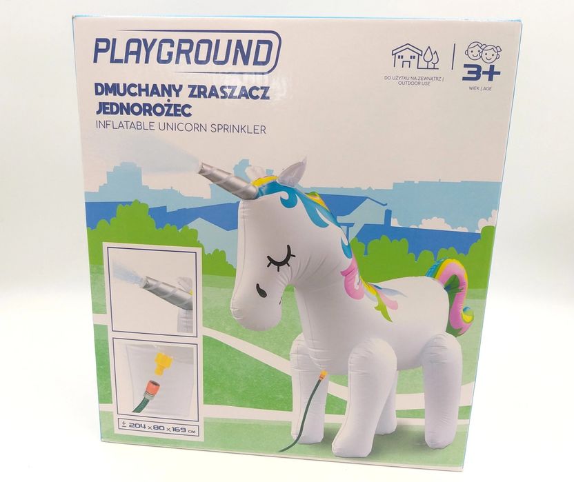 Zraszacz dmuchany jednorożec