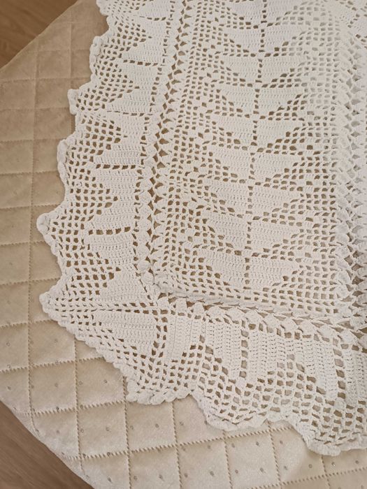 Colcha em crochê