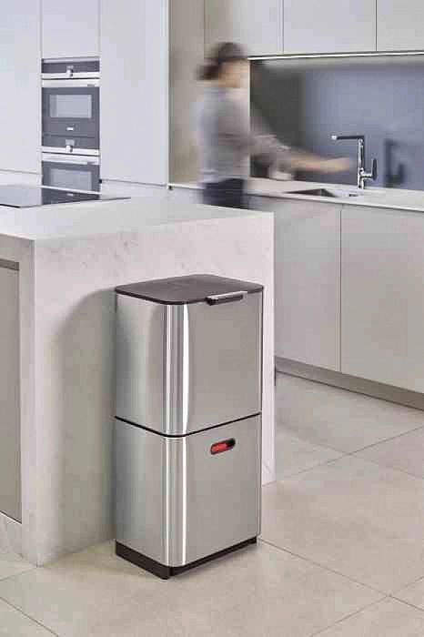 Kosz do segregacji 60l Totem Max, stal / Joseph Joseph