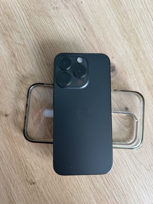 iPhone 15 Pro 256 GB Black Titanium – świetny stan, 89% baterii