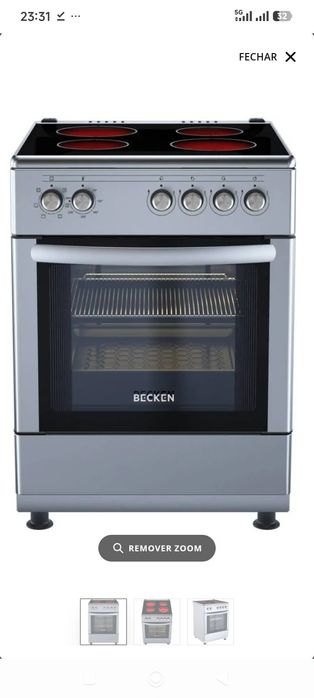 Fogão elétrico da becken