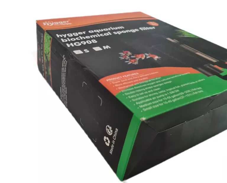 Bardzo dobry filtr gąbkowy do akwarium hygger hg908