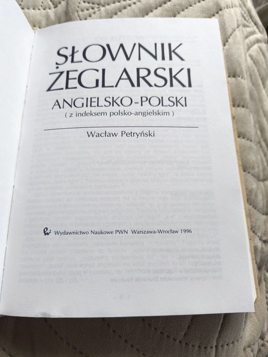 Słownik żeglarski angielsko-polski