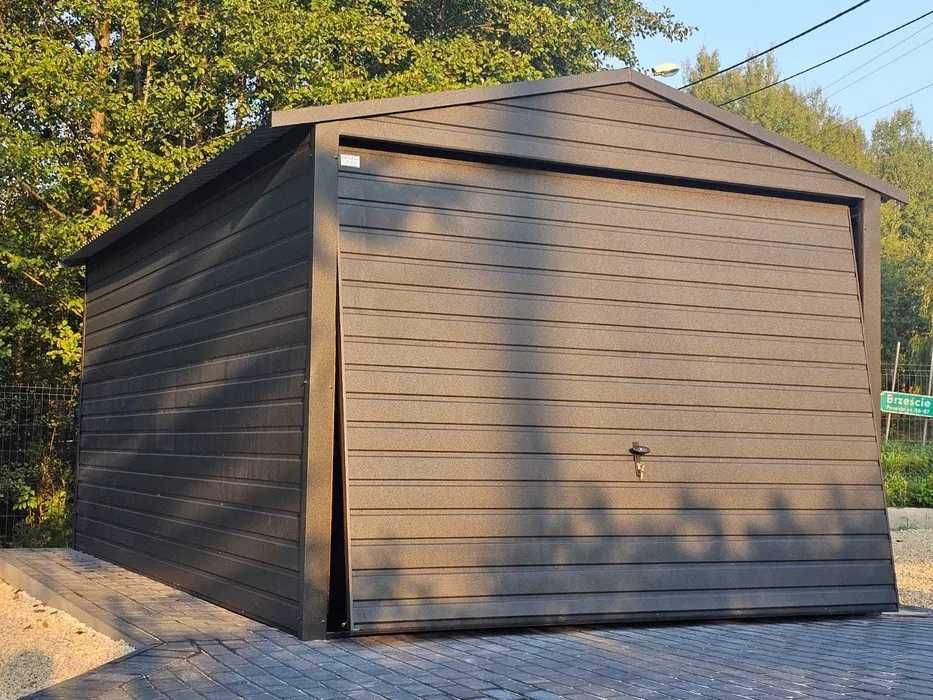 Garaż blaszany 3x5 PREMIUM Blaszak Garaże blaszane