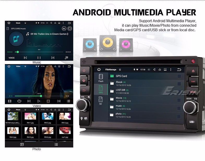 Auto radio Universal Nissan Android 14 64GB radio/dvd/cd/usb/sd/gps