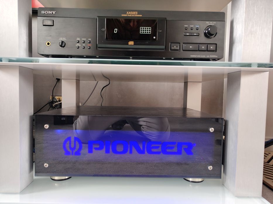 Czarny Odtwarzacz CD Sony CDP-XA50ES najwyższy model