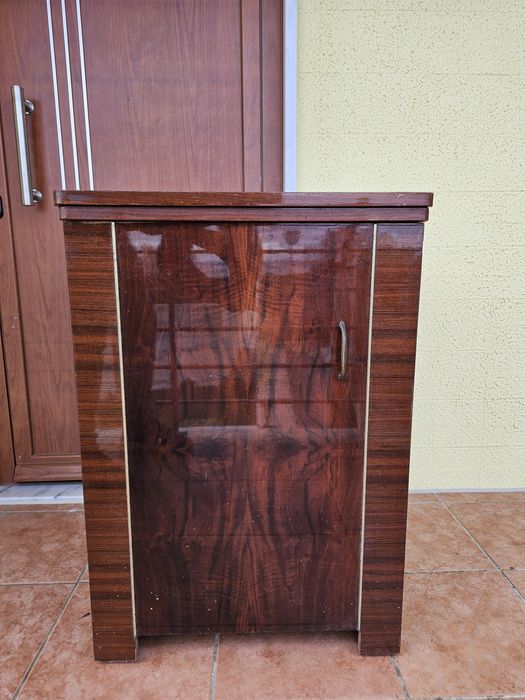 Máquina de Costura Antiga Borletti com Móvel