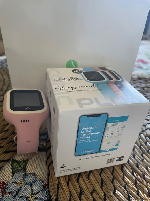 Savefamily Relógio Infantil Rosa