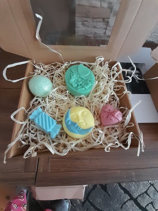 Zestawy mydełek prezentowych dzień matki, Babci, walentynki, urodziny