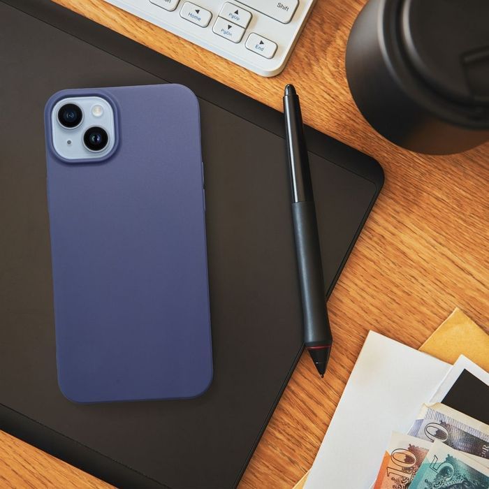 Futerał do iPhone 16e (SE 4 2025) / 17e Matt niebieski