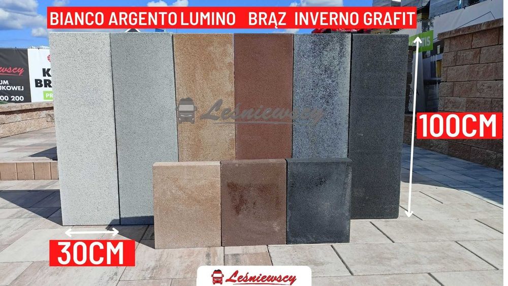 Kostka brukowa Drogbruk-Via Tres kolor Inverno 6cm na podjazd taras