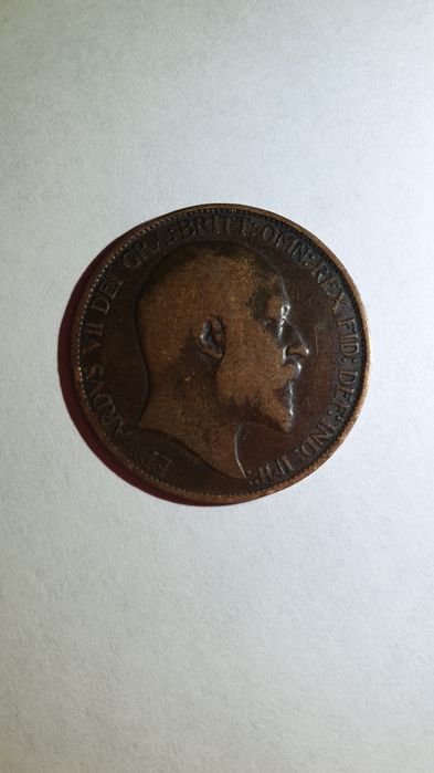 Монета Half Penny, 1902