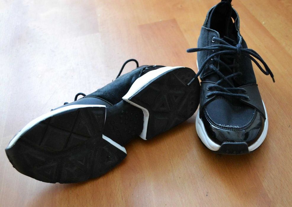 Czarne adidasy buty sportowe damskie ALDO