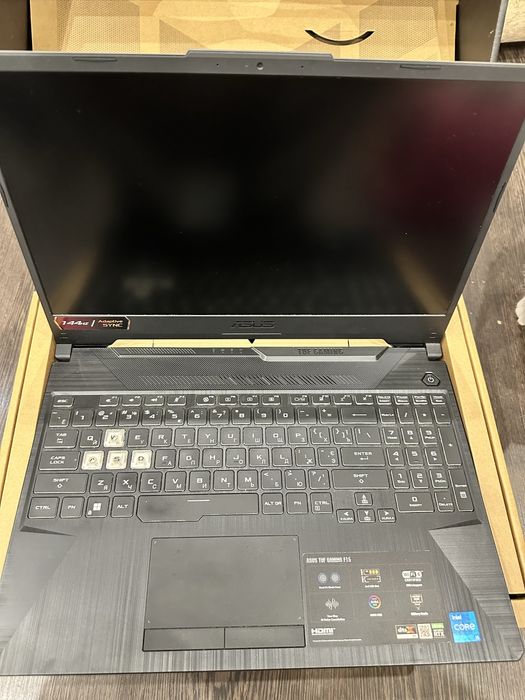 Ігровий ноутбук asus tuf f15 RTX3050TI!!!
