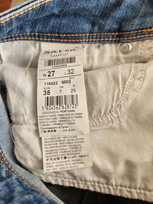 Calças salsa push-up