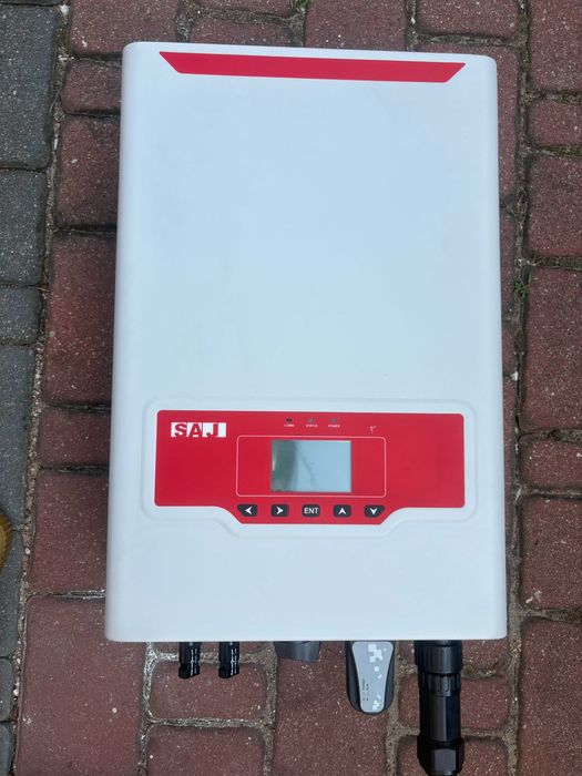 Falownik SAJ 5KW 3 fazowy z wi-fi używany w stanie idealnym