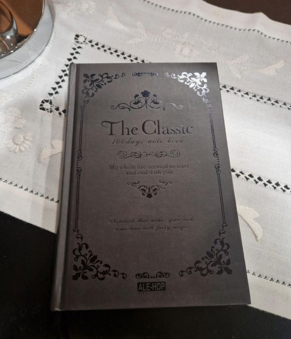 Caderno - livro novo nunca usado