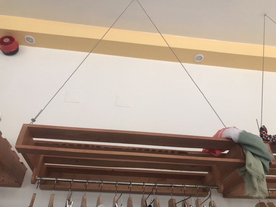 Paletes cabide de teto