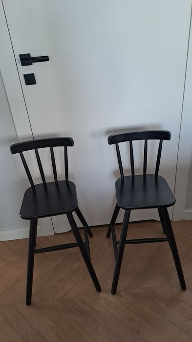 Ikea krzesełko dla dzieci Agam czarne