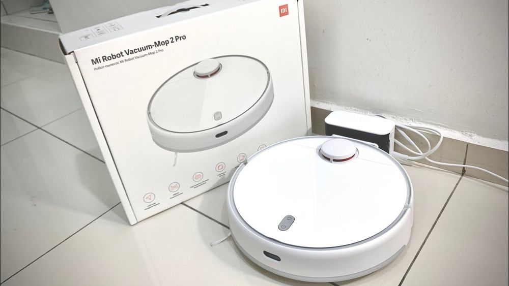 Робот пилосос Xiaomi Mi Robot Vacuum-Mop 2 Pro White