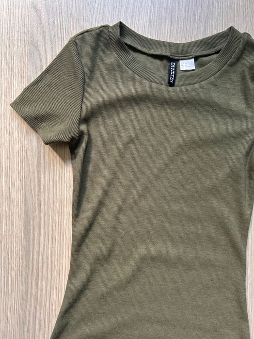 Сукня в рубрик хакі H&M