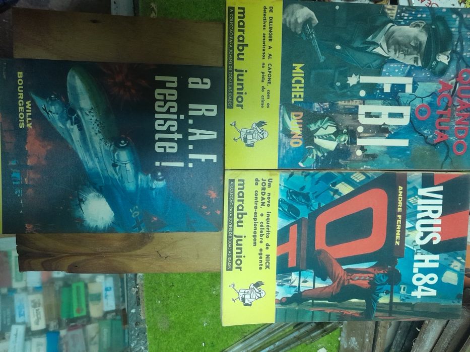 Livros de bolso vintage