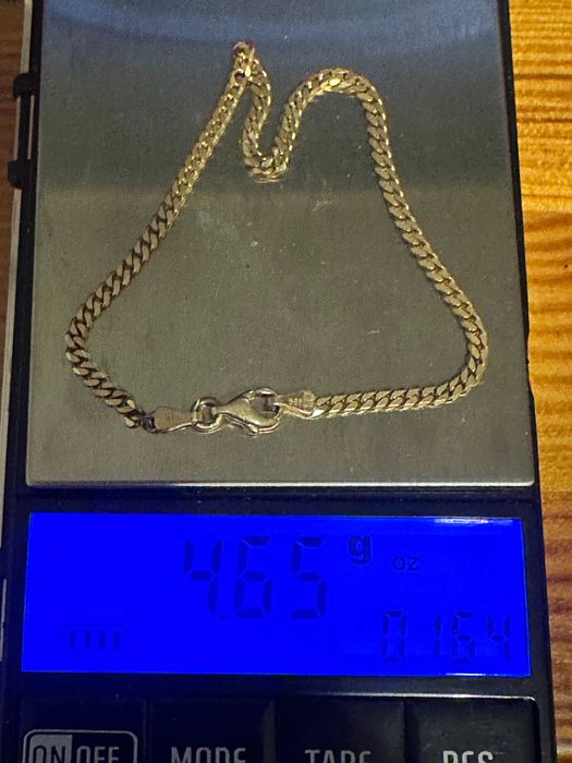 Złota bransoletka pr. 585 - MIDAS.