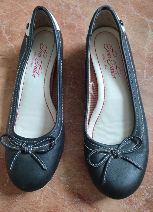 Женские балетки Tom Tailor р.39, стелька 25,3см