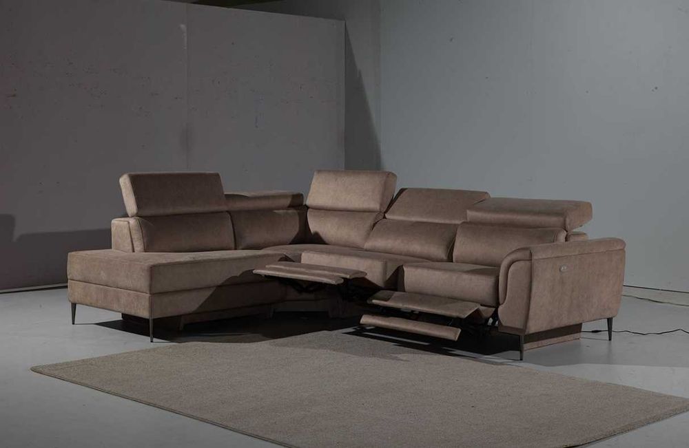 Sofá Canto c/ 2 RELAX - NOVO - FABRICA