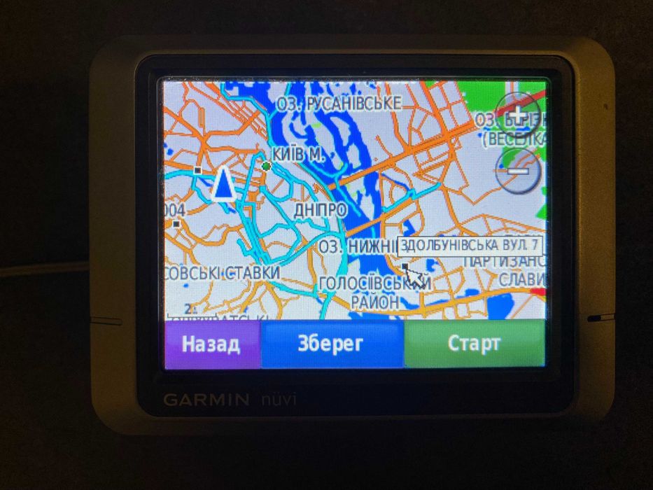 GPS-навігатор автомобільний Garmin Nuvi 200 (карта України)