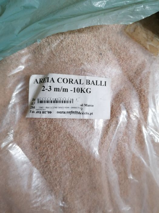 Areia coralina Bali
