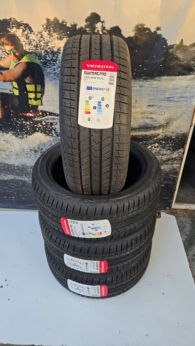 P24 4 x 225/45R18 Vredestein Quatrac Pro+ 95Y XL opony wielosezonowe