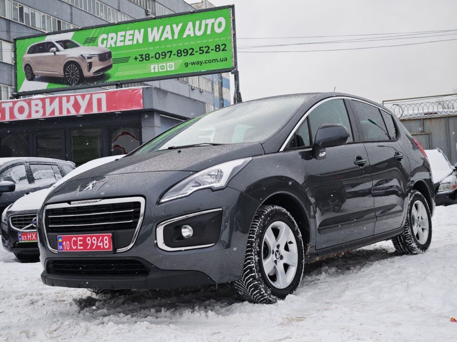 Peugeot 3008 (facelift) 2015 р. 1,6 HDi дизель, автомат