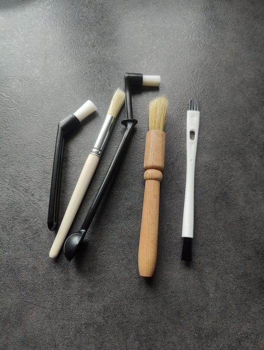 Zestaw szczotki pędzle do czyszczenia ekspresu