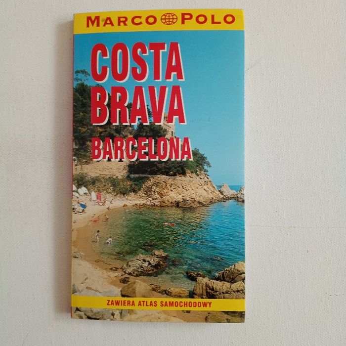 Costa Brava Barcelona. + Atlas samochodowy.
