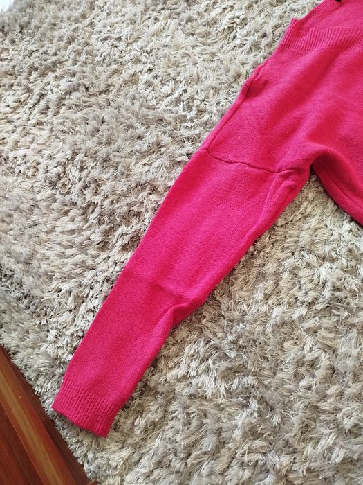 Sweter różowy oversize nowy bez metki