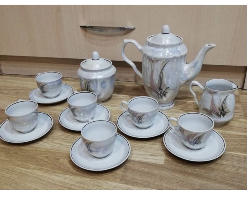 Кофейный сервиз Барановского фарфорного завода