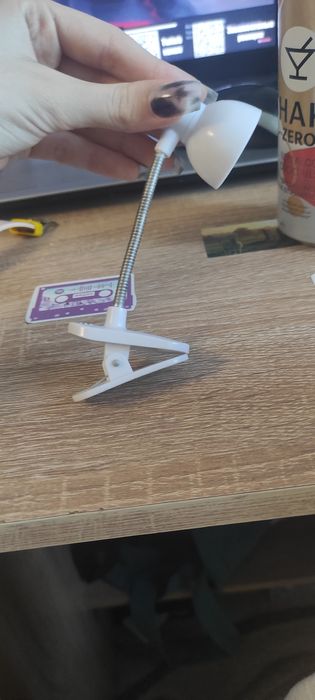 Лампа для книг з батарейками