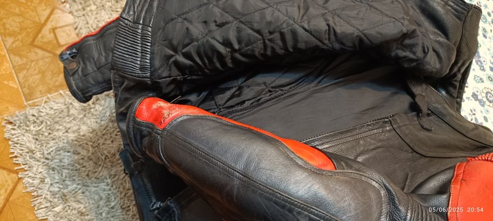 BLUSÃO Motard marca LINO couro