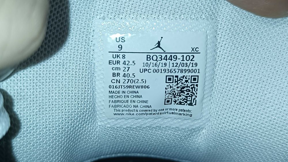 Męskie sneakersy NIKE JORDAN JUMPMAN 2020 r.42,5 stan bardzo dobry