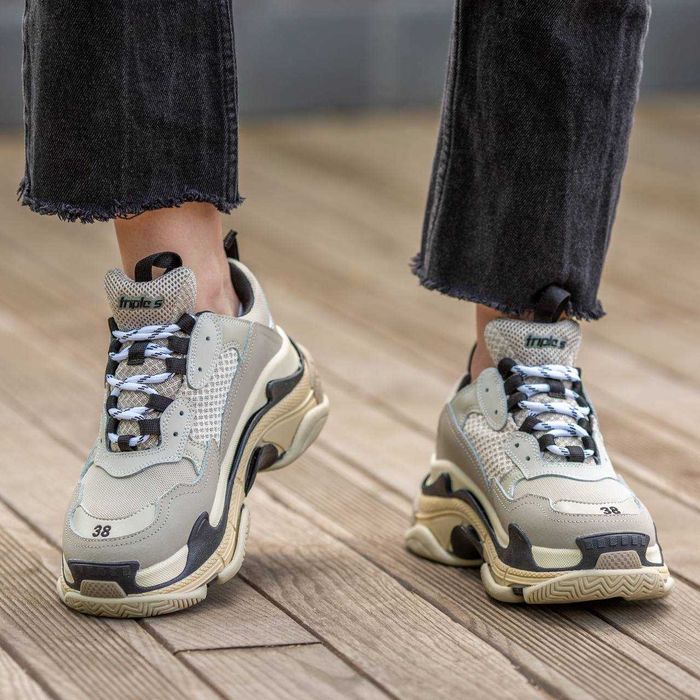 Balenciaga Triple S Beige