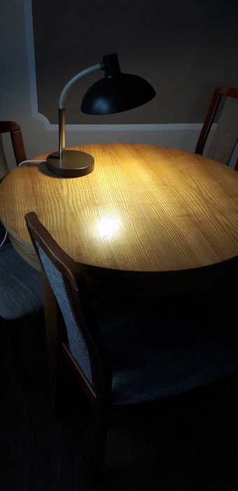 Lampa biurkowa PRL