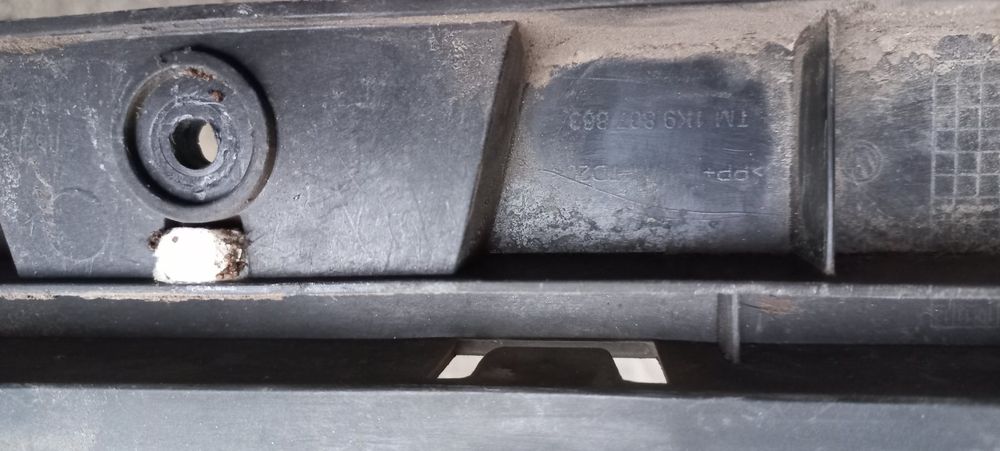 Накладка заднього бампера Vw Golf 6 універсал