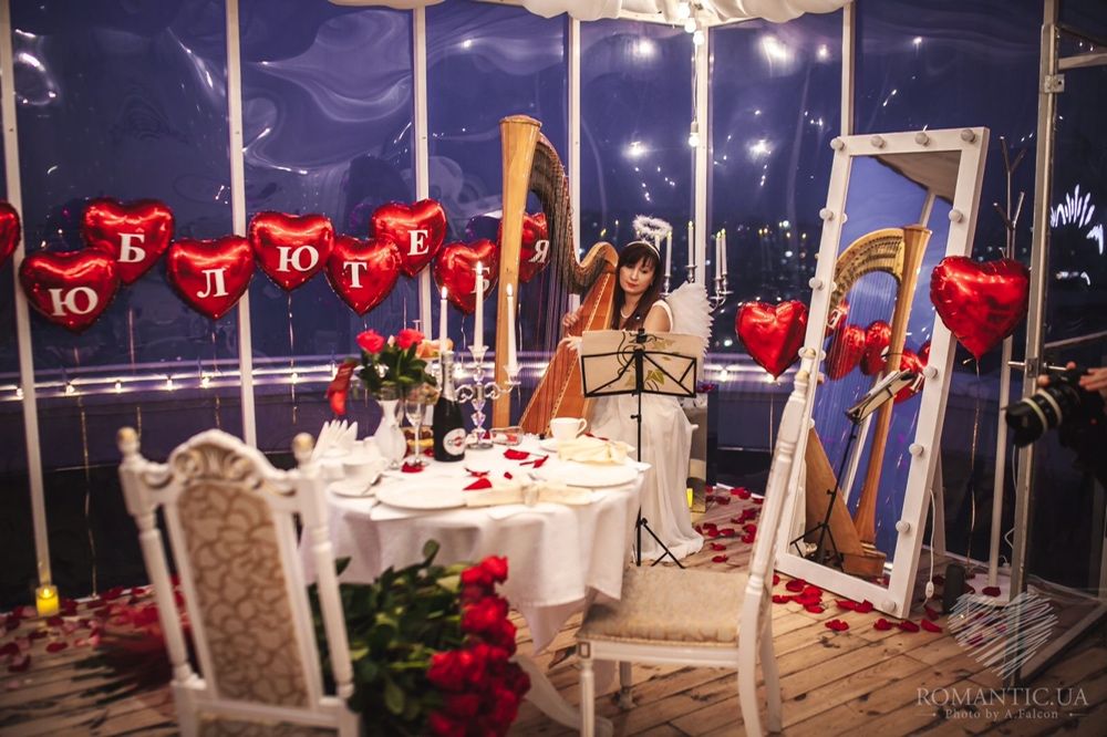 Игра на арфе