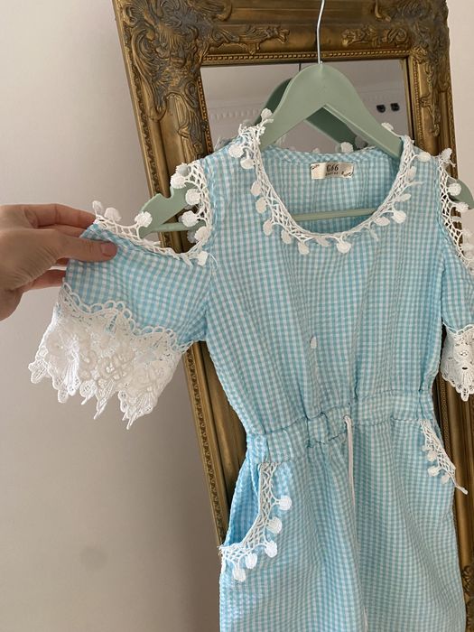 Плаття дитяче літнє коттон як Zara на 8років